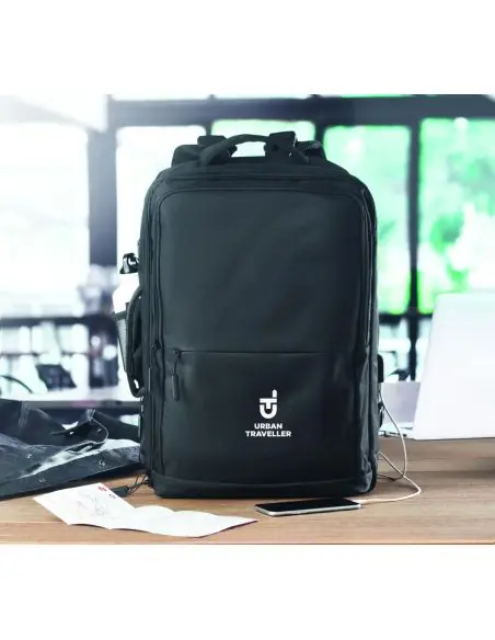 Mochila 600D RPET Ecológica Personalizada 7MO6901