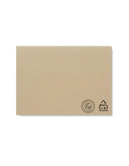 Bloc de notas papel reciclado Ecológica Personalizada 7MO6912