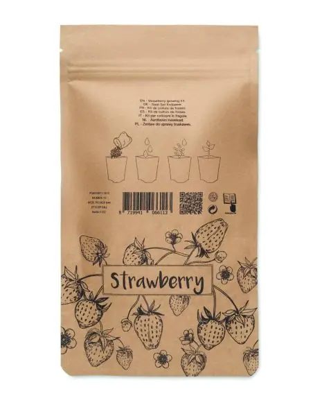 Kit de cultivo de fresas Ecológico Personalizado 7MO6928