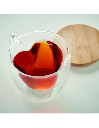 Taza de vidrio de borosilicato Ecológica...