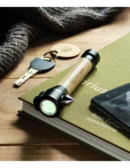 Martillo de emergencia 3 en 1 Ecológico Personalizado 7MO6941