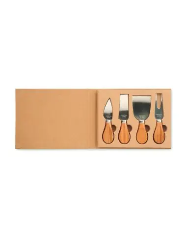 Set de 4 cuchillos para queso Ecológico...
