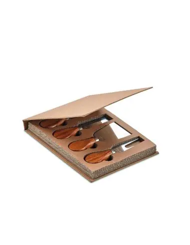 Set de 4 cuchillos para queso Ecológico...