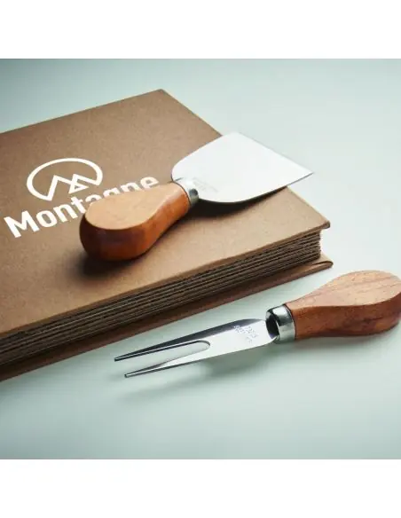 Set de 4 cuchillos para queso Ecológico Personalizado 7MO6953