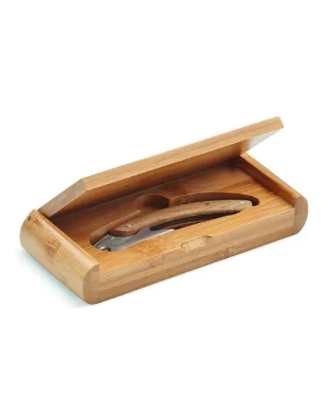 Abridor de camarero de bambú Ecológico Personalizado 7MO6974