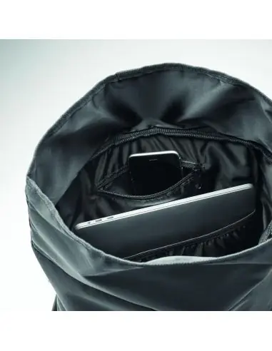 Mochila roll top RPET 600D Ecológica...