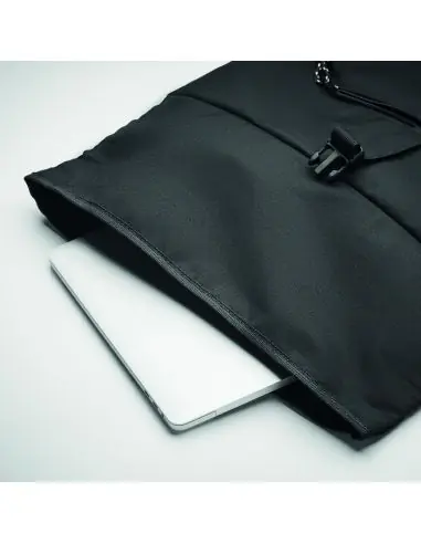 Mochila roll top RPET 600D Ecológica...
