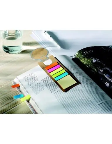 Punto de libro con marcadores Ecológico...