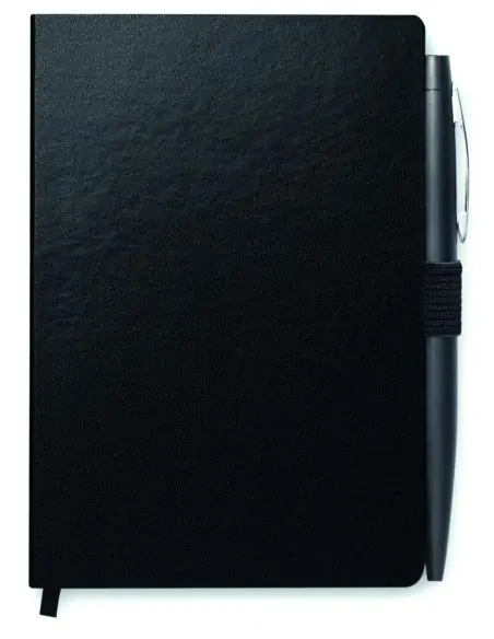 Libreta A6 con bolígrafo Ecológica Personalizada 7MO8109