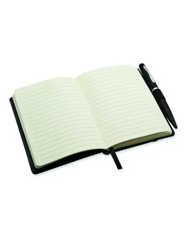 Libreta A6 con bolígrafo Ecológica...