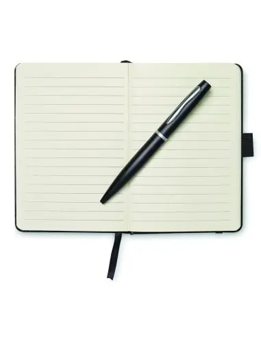 Libreta A6 con bolígrafo Ecológica...