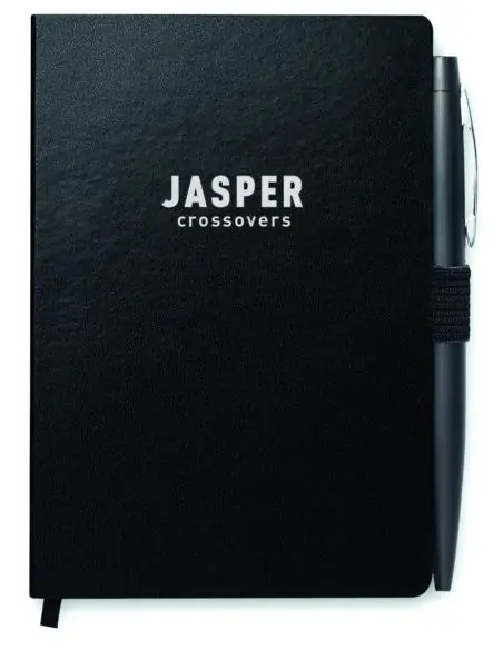 Libreta A6 con bolígrafo Ecológica Personalizada 7MO8109