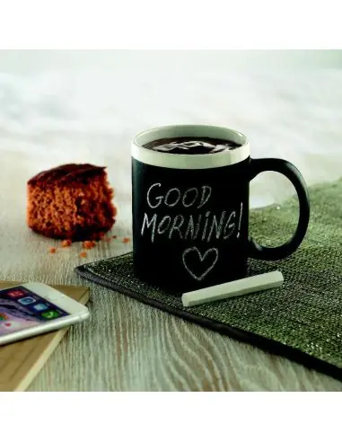 Taza de tiza 300 ml Ecológica Personalizada...