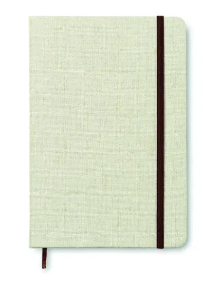 Cuaderno A5 con tapa de canvas Ecológico Personalizado 7MO8712