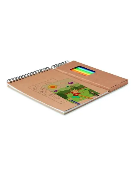 Set de lápices y cuaderno Ecológico Personalizado 7MO8769