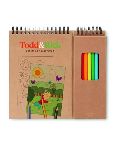 Set de lápices y cuaderno Ecológico...