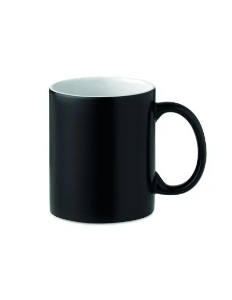 Taza sublimación oscura 300ml Ecológica Personalizada 7MO9156