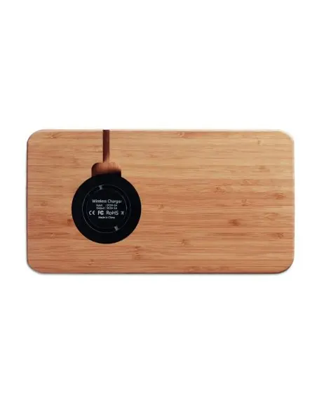 Cargador inalámbrico Ecológico Personalizado 7MO9391