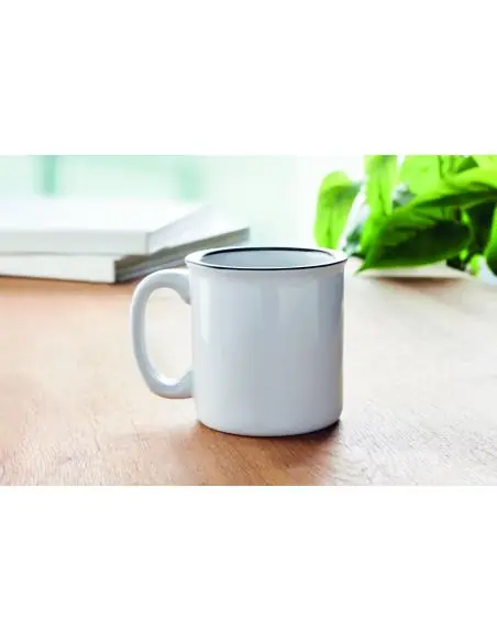 Taza cerámica sublim. 240 ml Ecológica Personalizada 7MO9451