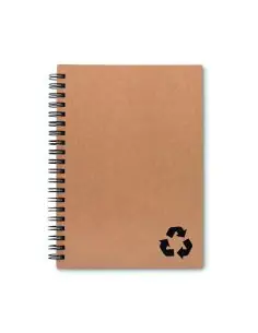 Cuaderno de papel mineral Ecológico Personalizado 7MO9536