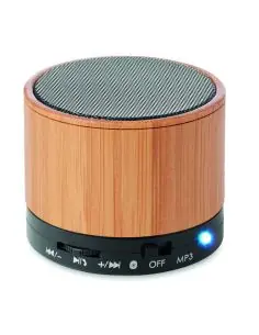 Altavoz bambú inalámbrico Ecológico Personalizado 7MO9608