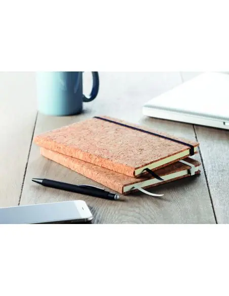 Libreta A5 con tapa de corcho Ecológica Personalizada 7MO9623