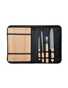 Set 4 accesorios barbacoa Ecológico Personalizado 7MO9686