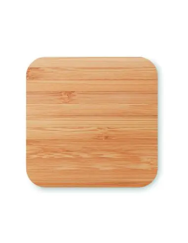 Alfombrilla bambú y base carga Ecológica...