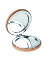 Espejo doble circular corcho Ecológico Personalizado 7MO9799 - Imagen 1