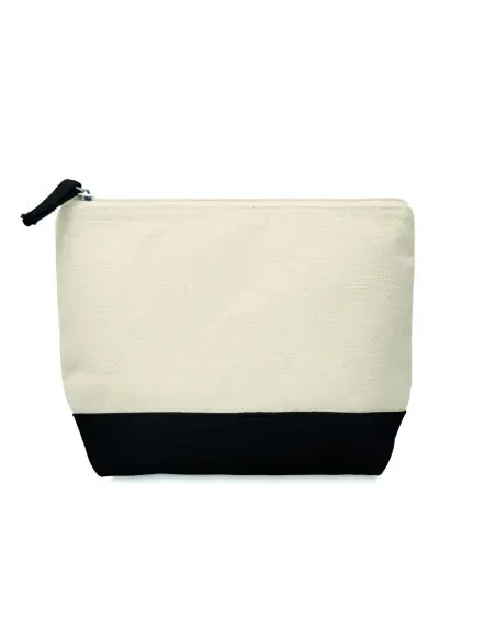 Neceser de algodón bicolor Ecológico Personalizado 7MO9815
