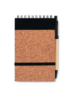 Libreta A6 bolígrafo tapa corch Ecológica Personalizada...