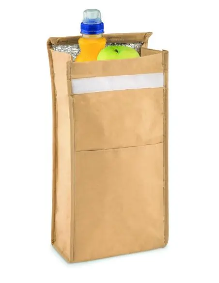 Porta bocadillos de papel woven Ecológica Personalizada 7MO9882