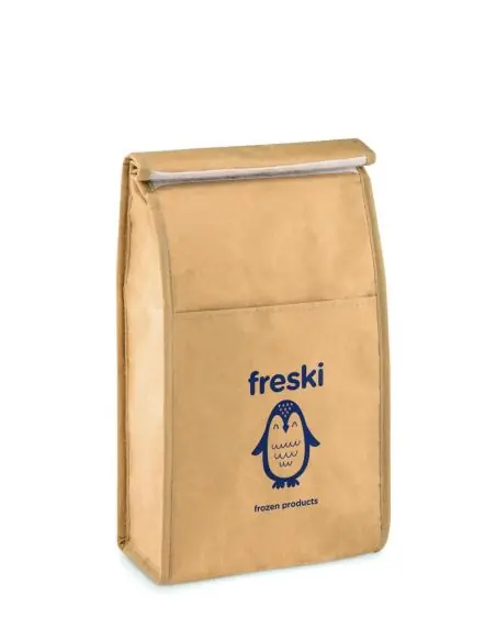 Porta bocadillos de papel woven Ecológica Personalizada 7MO9882