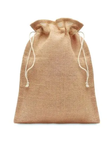 Bolsa regalo pequeña de yute Ecológica...