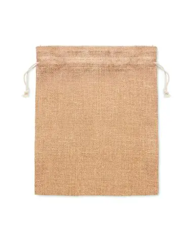 Bolsa regalo pequeña de yute Ecológica...