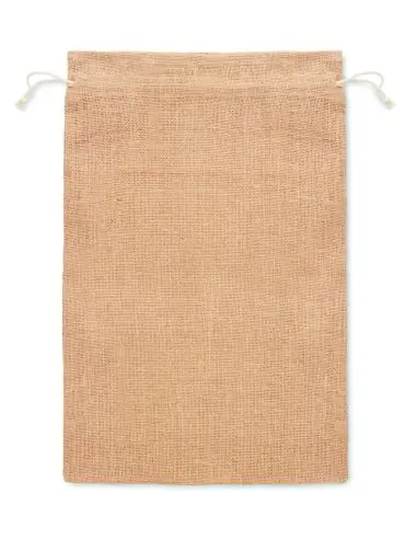 Bolsa regalo grande de yute Ecológica...