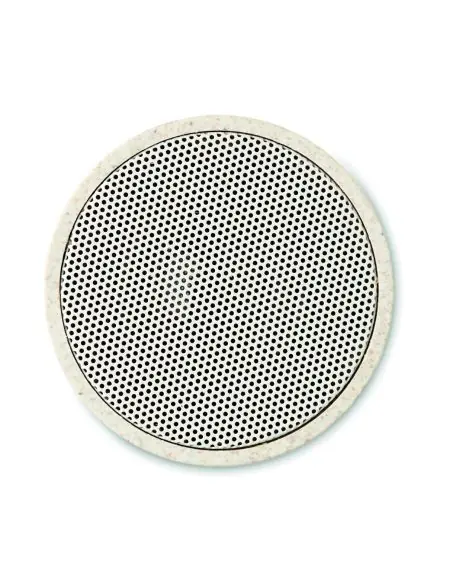 Altavoz inalámbrico paja trigo Ecológico Personalizado 7MO9995