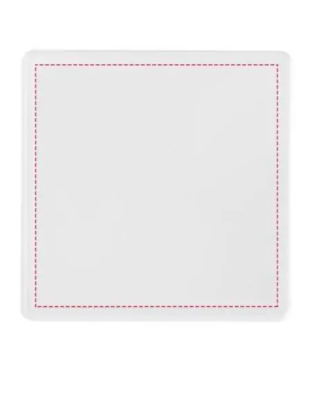 Posavasos de plástico cuadrado con papel insertado Ecológico Personalizado 6210513