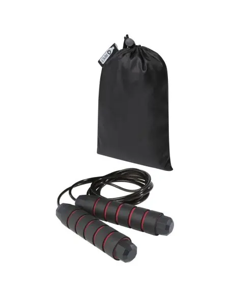 Cuerda de saltar suave en bolsa de PET reciclado Ecológica Personalizada 6127021