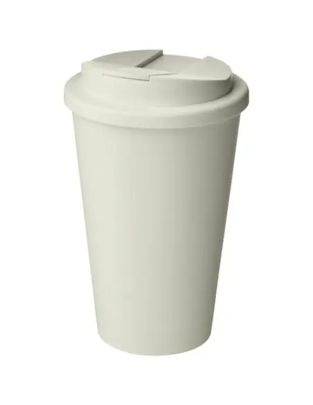 Vaso con aislamiento de 350 ml con tapa antigoteo Ecológico Personalizado 6210427