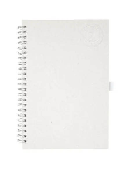 Libreta A5 con espiral fabricada a partir de cartones de leche recilados Ecológica Personalizada 6107783