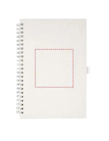 Libreta A5 con espiral fabricada a partir de...