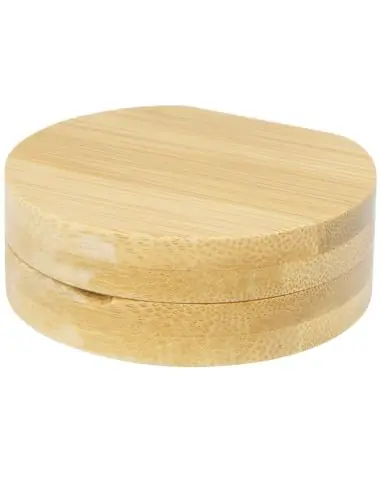 Espejo de bolsillo de bambú Ecológico...