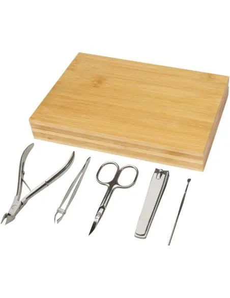 Set de manicura de bambú de 5 piezas Ecológica Personalizada 6126198