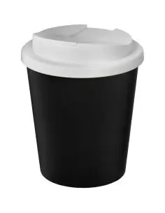 Vaso reciclado de 250 ml con tapa antigoteo Ecológico...