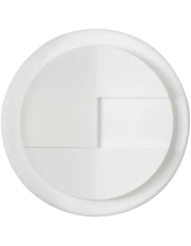 Vaso reciclado de 250 ml con tapa antigoteo...