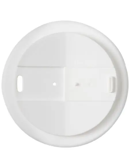 Vaso reciclado de 250 ml con tapa antigoteo Ecológico Personalizado 6210455