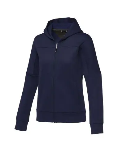 Chaqueta de punto con cremallera entera de alto...