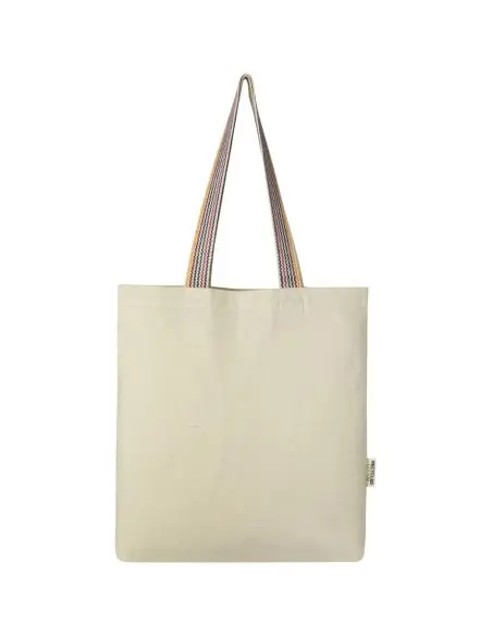 Bolsa Tote de algodón reciclado de 180 g/m² de 5 l Ecológica Personalizada 6120642