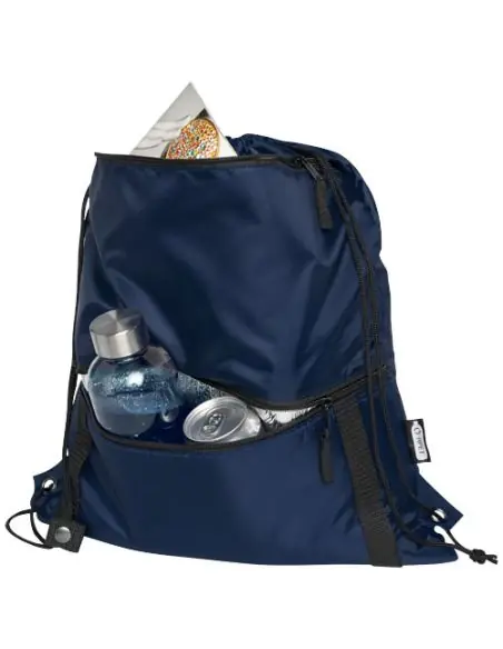 Bolsa con cordón aislada y reciclada de 9L Ecológica Personalizada 6120647